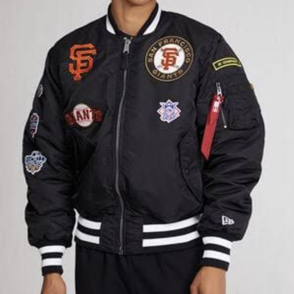 SAN FRANCISCO GIANTSAlpha Industries MA-1 Bomber Jacket
